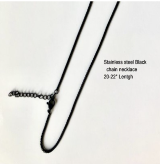 Stainless steel black color