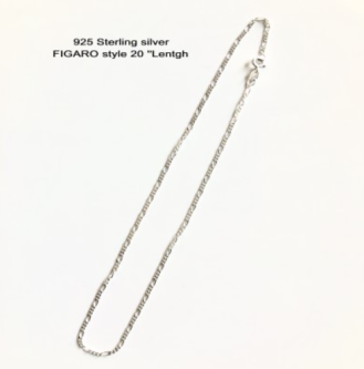 St-Silver Figaro style 20″