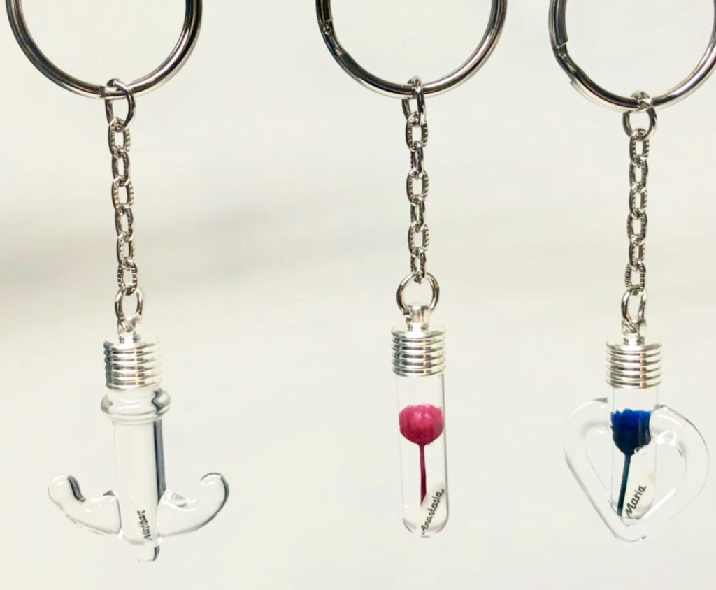 Personalized Rice Key Chains