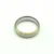 Silver w/gold 6mm
