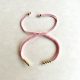 9 Pink with gold scaled